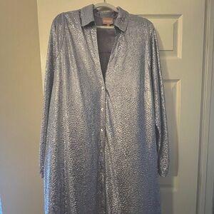 Show Me Your MuMu Silver Mini Dress